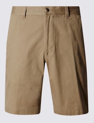 Pure Cotton Tailored Fit Chino Shorts